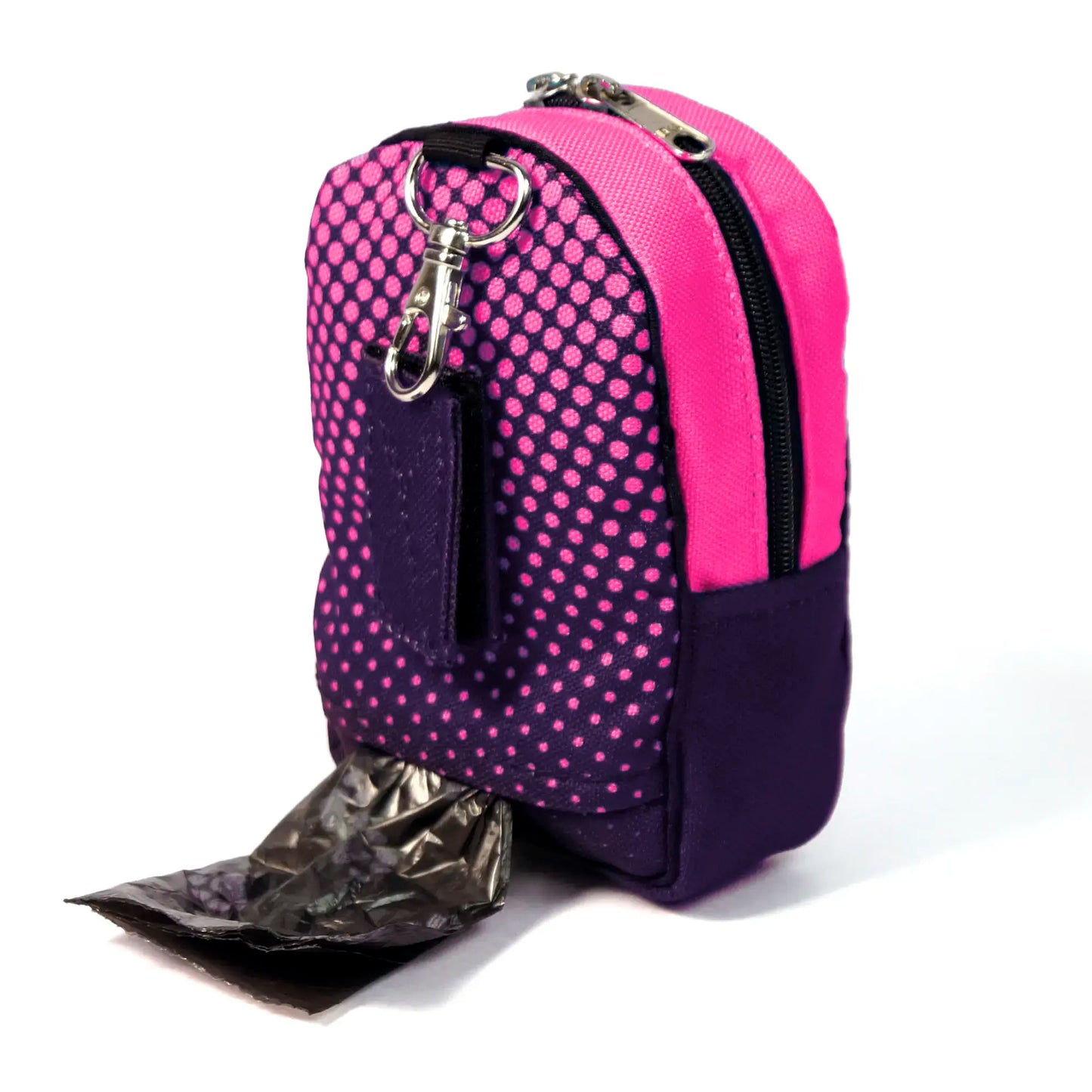 Dispensador + Bebedero Violeta/Fucsia