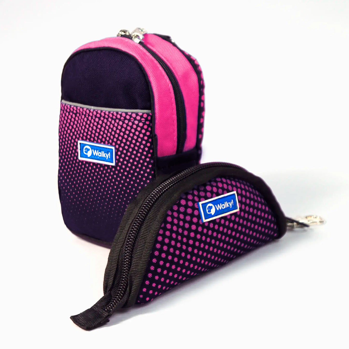 Dispensador + Bebedero Violeta/Fucsia