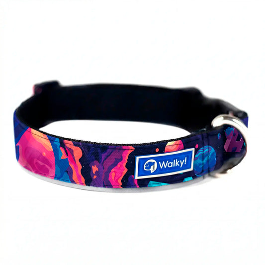 Collar Portaplaca Planetas