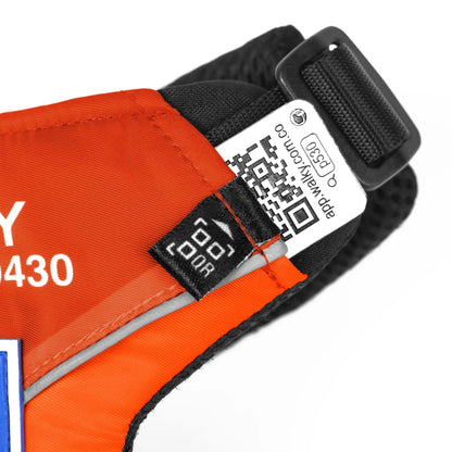 Pechera Personalizada Naranja Neón 2.0