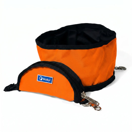 Bebedero Portable Naranja Neón