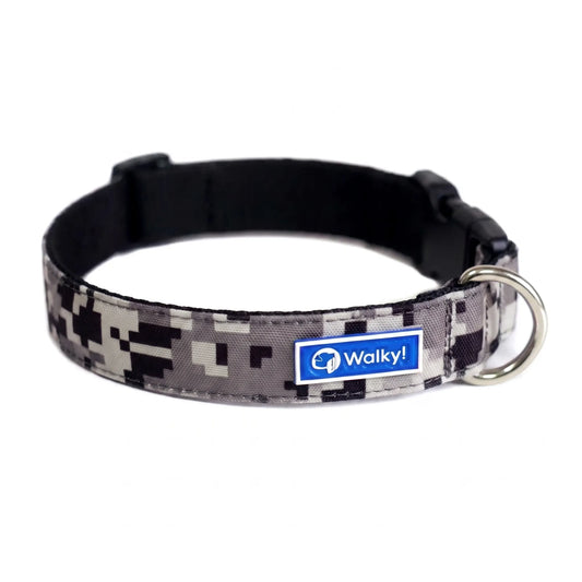 Collar Portaplaca Camo Asphalt