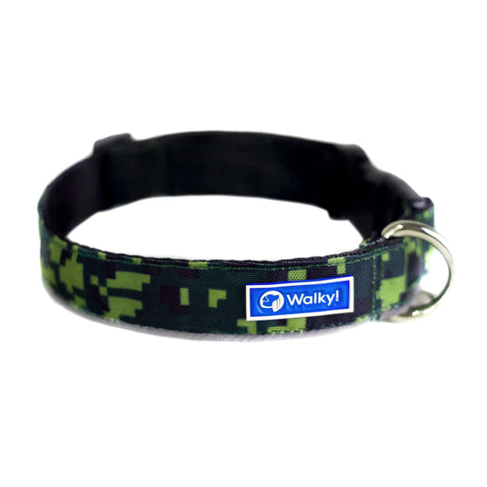 Collar Portaplaca Camuflado