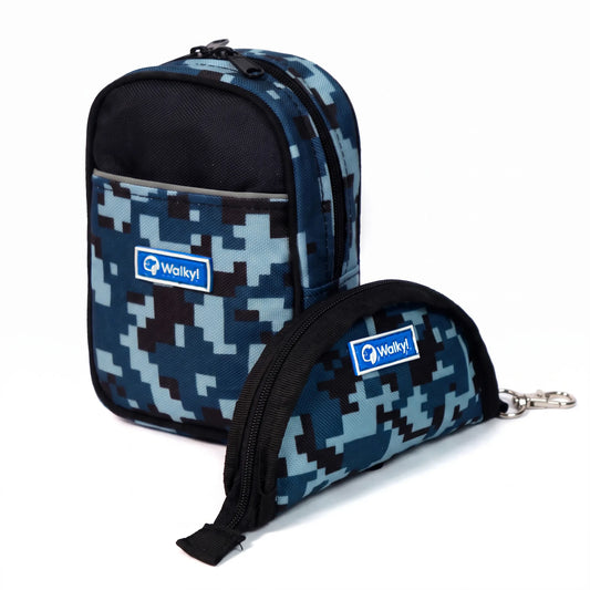Dispensador + Bebedero Camo Navy