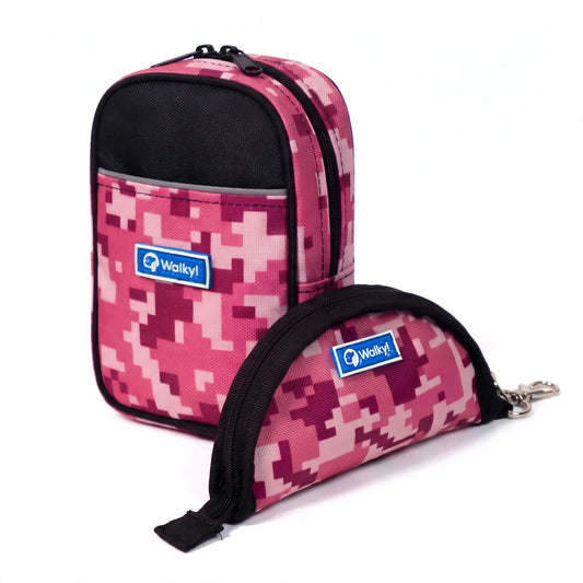 Dispensador + Bebedero Camo Pink
